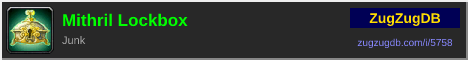 Mithril Lockbox: forum signature banner