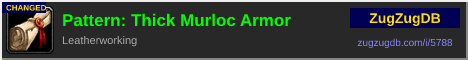 Pattern: Thick Murloc Armor: forum signature banner