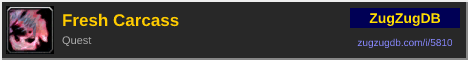 Fresh Carcass: forum signature banner