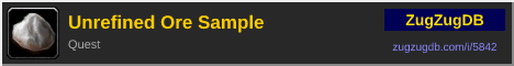 Unrefined Ore Sample: forum signature banner