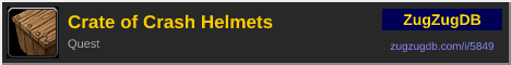 Crate of Crash Helmets: forum signature banner