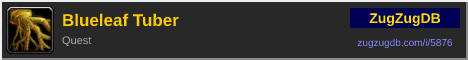 Blueleaf Tuber: forum signature banner