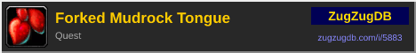 Forked Mudrock Tongue: forum signature banner