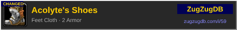 Acolyte's Shoes: forum signature banner