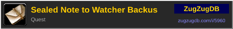 Sealed Note to Watcher Backus: forum signature banner