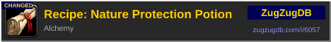 Recipe: Nature Protection Potion: forum signature banner