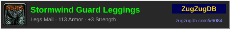 Stormwind Guard Leggings: forum signature banner