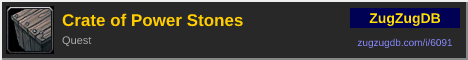 Crate of Power Stones: forum signature banner