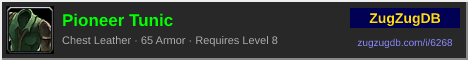 Pioneer Tunic: forum signature banner