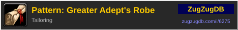 Pattern: Greater Adept's Robe: forum signature banner