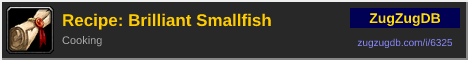 Recipe: Brilliant Smallfish: forum signature banner