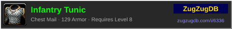Infantry Tunic: forum signature banner