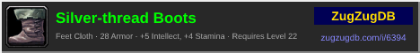Silver-thread Boots: forum signature banner