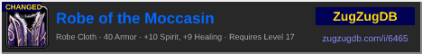 Robe of the Moccasin: forum signature banner