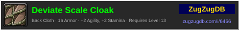 Deviate Scale Cloak: forum signature banner