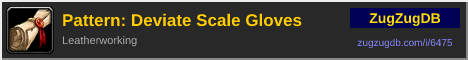 Pattern: Deviate Scale Gloves: forum signature banner