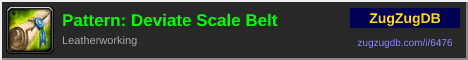 Pattern: Deviate Scale Belt: forum signature banner