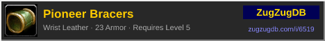 Pioneer Bracers: forum signature banner