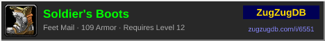 Soldier's Boots: forum signature banner