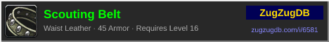 Scouting Belt: forum signature banner