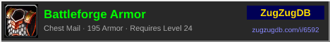 Battleforge Armor: forum signature banner