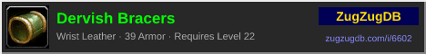 Dervish Bracers: forum signature banner