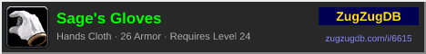 Sage's Gloves: forum signature banner