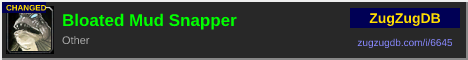 Bloated Mud Snapper: forum signature banner