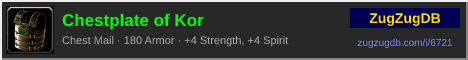 Chestplate of Kor: forum signature banner