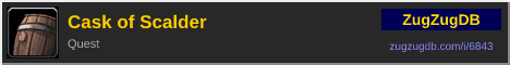 Cask of Scalder: forum signature banner