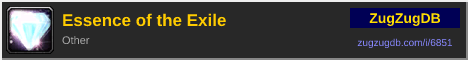 Essence of the Exile: forum signature banner