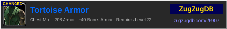 Tortoise Armor: forum signature banner