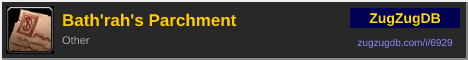 Bath'rah's Parchment: forum signature banner