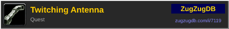 Twitching Antenna: forum signature banner