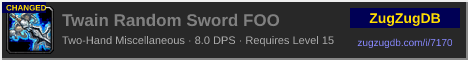 Twain Random Sword FOO: forum signature banner
