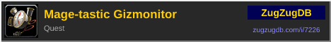 Mage-tastic Gizmonitor: forum signature banner