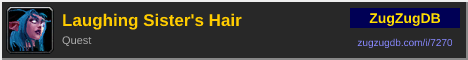 Laughing Sister's Hair: forum signature banner