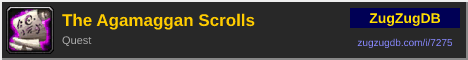 The Agamaggan Scrolls: forum signature banner