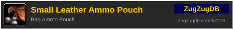 Small Leather Ammo Pouch: forum signature banner