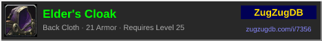 Elder's Cloak: forum signature banner
