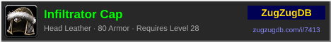 Infiltrator Cap: forum signature banner