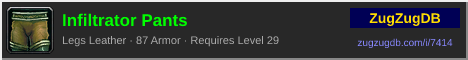 Infiltrator Pants: forum signature banner