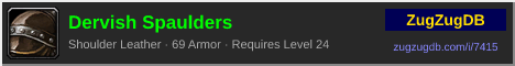 Dervish Spaulders: forum signature banner