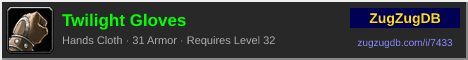 Twilight Gloves: forum signature banner