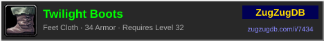 Twilight Boots: forum signature banner