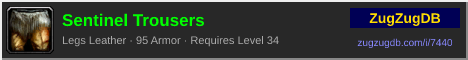 Sentinel Trousers: forum signature banner