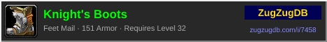 Knight's Boots: forum signature banner