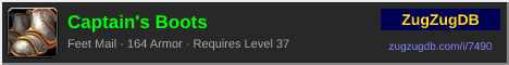Captain's Boots: forum signature banner