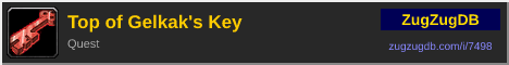 Top of Gelkak's Key: forum signature banner