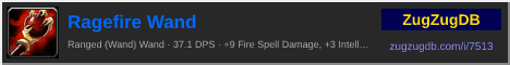 Ragefire Wand: forum signature banner